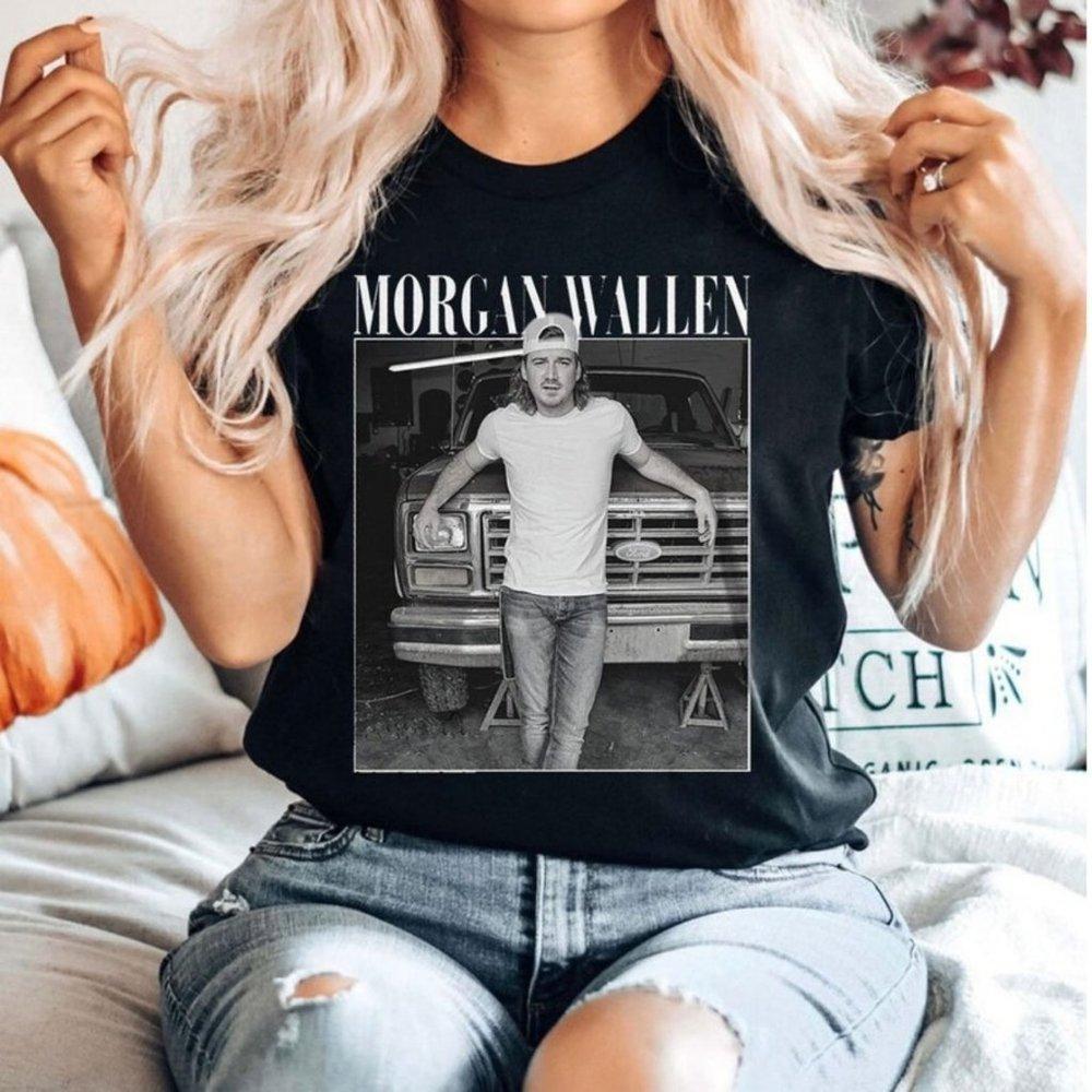 Morgan Wallen Graphic Tee, Country Band 2023 Tour Shirt